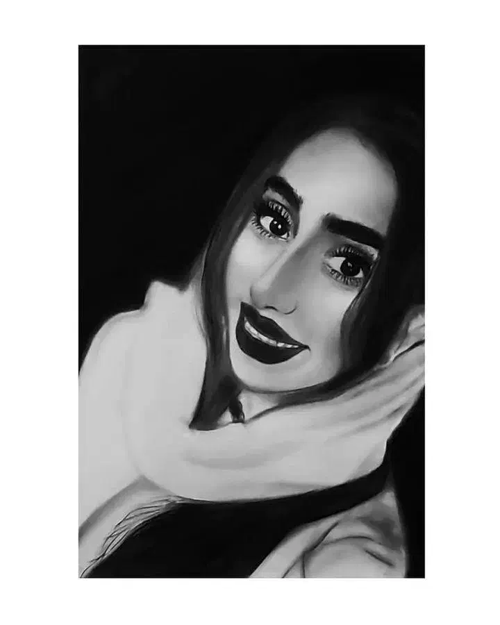 سفارش طراحی چهره ماندگار به عنوان کادو|تابلو، نقاشی، عکس|قائم‌شهر, |دیوار