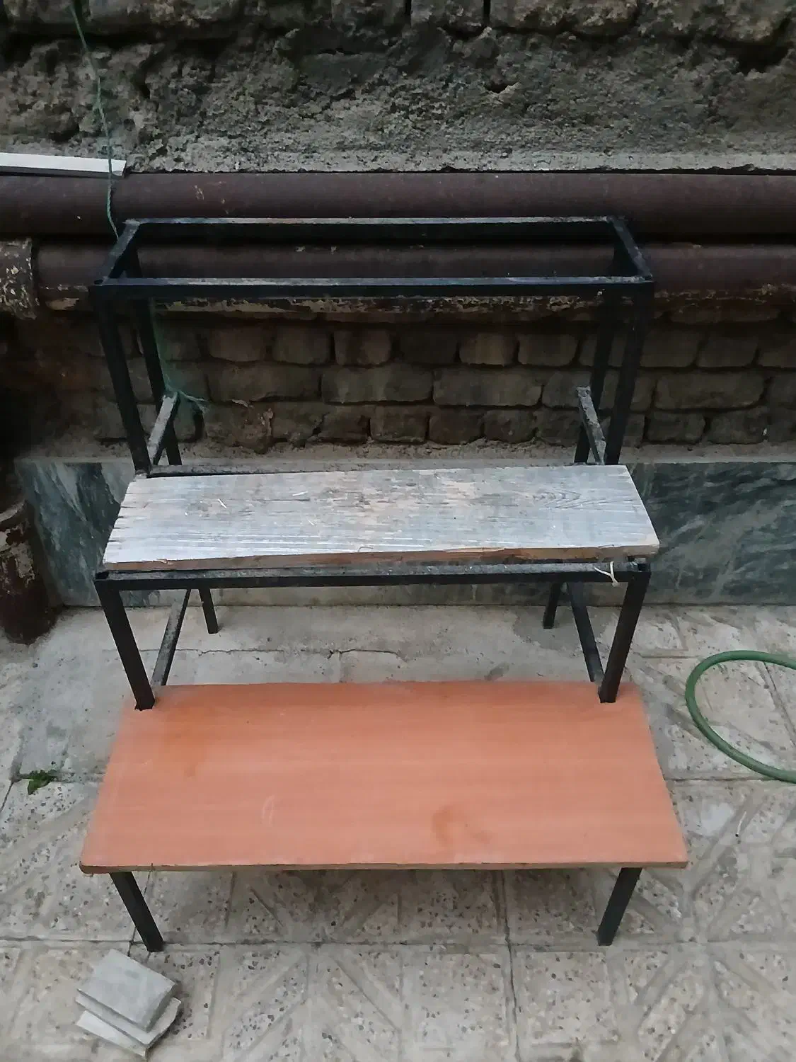 اهن سه طبقه|کتابخانه، شلف، قفسههای دیواری|الشتر, |دیوار