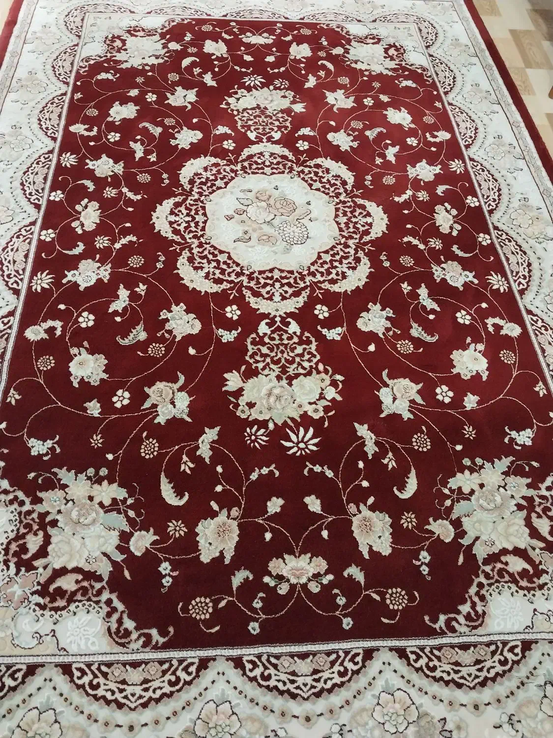 فرش ۶ متری|فرش|رستم‌آباد, |دیوار