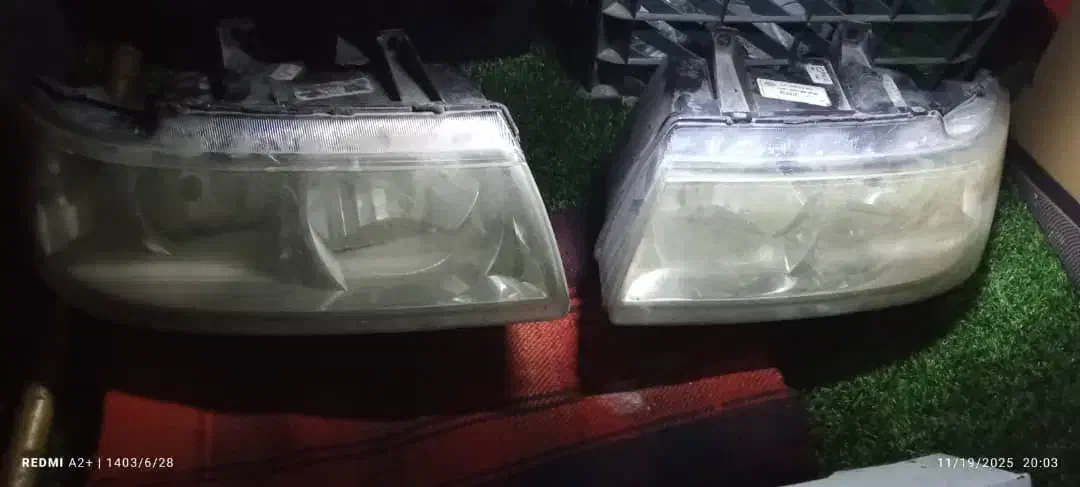 یک جفت چراغ سمندباشل|قطعات یدکی و لوازم جانبی|امیدیه, |دیوار