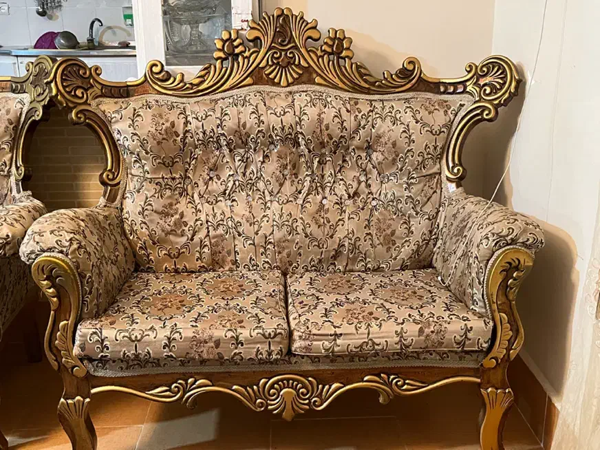 مبل سلطنتی|مبلمان خانگی و میز عسلی|گنبد کاووس, |دیوار