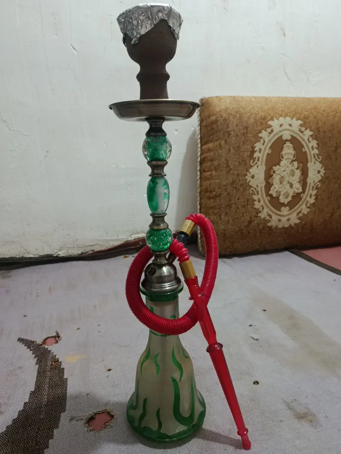 یک عدد قلیون تمیز|صنایع دستی و سایر لوازم تزئینی|دهلران, |دیوار