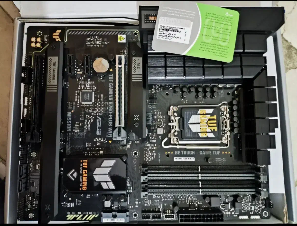 مادربرد ایسوس TUF Gaming B760-PLUS WIFI DDR5|قطعات و لوازم جانبی رایانه|نوشهر, |دیوار