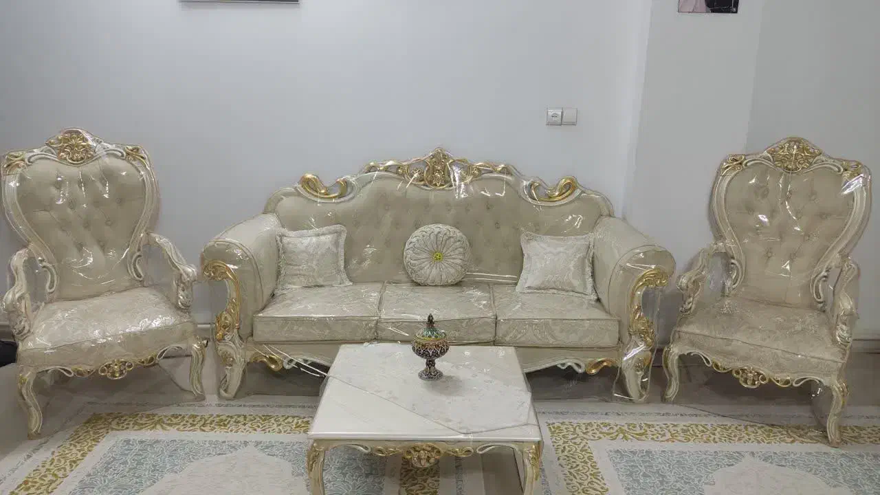 کاورپلاستیکی،مطلسه،پارچه ی|مبلمان خانگی و میز عسلی|قم, باغ شازده|دیوار