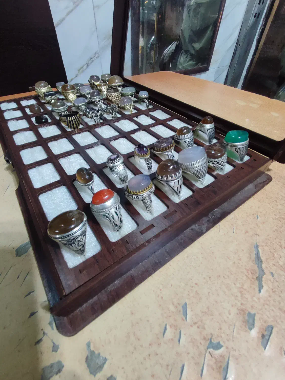 انگشتر نقره ۹۲۵|جواهرات|رودسر, |دیوار