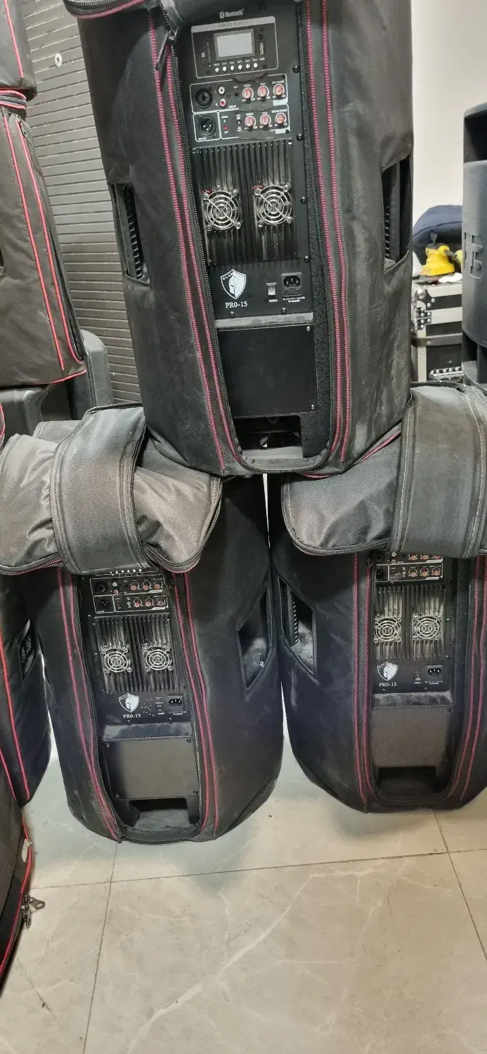 ۳ عدد باند اکتیو فلشخور ۱۵اینچ|سیستم صوتی خانگی|تهران, شهرک هما|دیوار