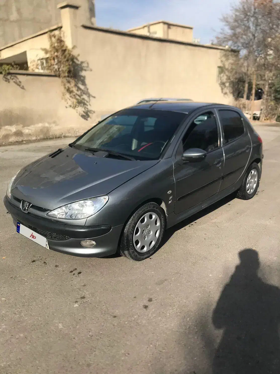 206 تیپ ۵ خاکستری|خودرو سواری و وانت|اردبیل, |دیوار