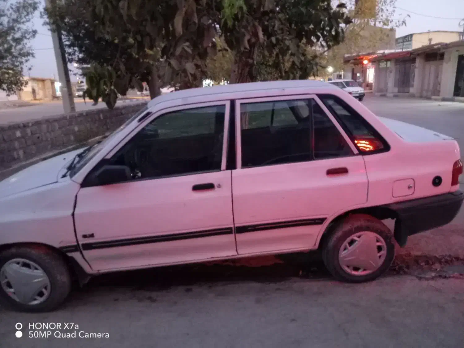 ماشین پراید سفید|خودرو سواری و وانت|تیران, |دیوار