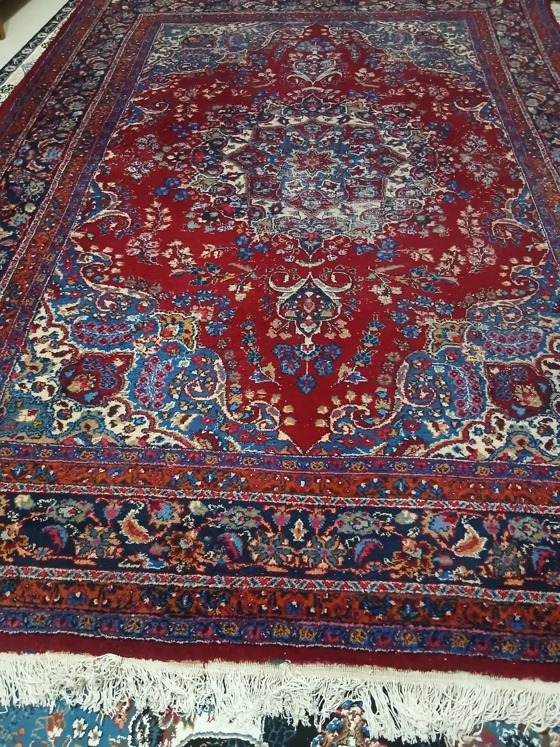 فرش دسبافت جفت دوتا ۹متری|فرش|بجنورد, |دیوار