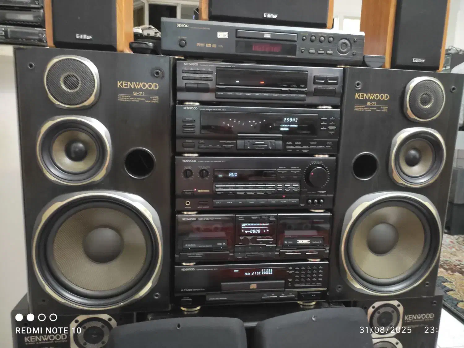 طبقاتی کنوود هفت آی|سیستم صوتی خانگی|شهریار, شهریار|دیوار