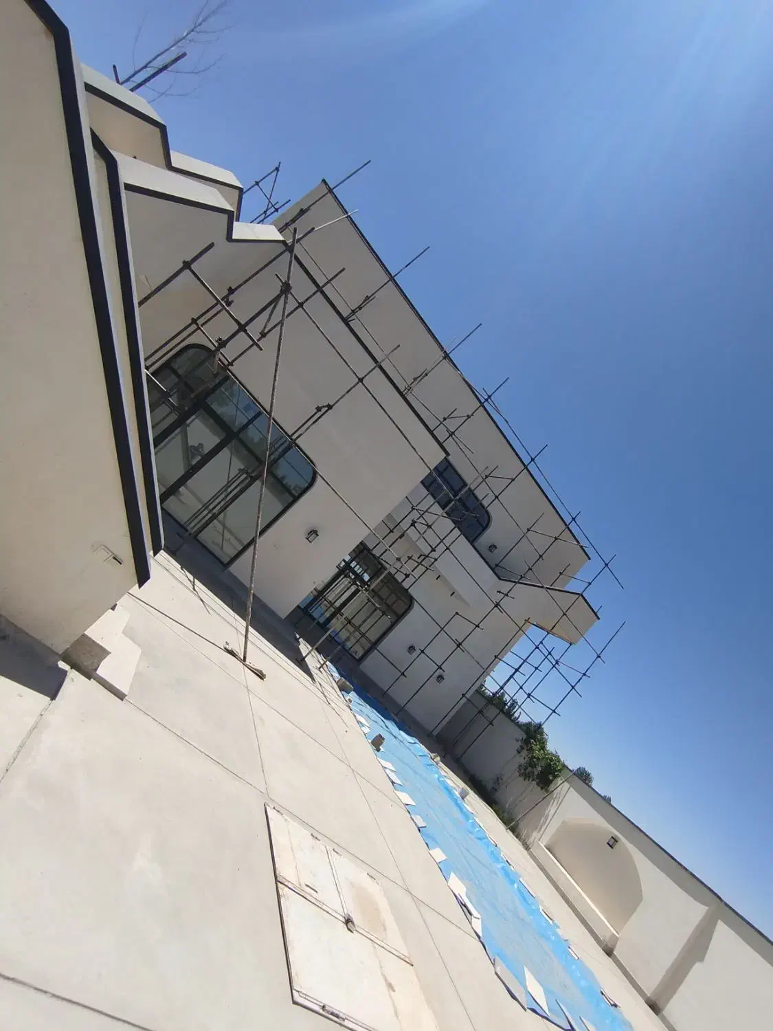 نصاب داربست فلزی با لوله شما دستمزدی متری با اکیپ|خدمات پیشه و مهارت|هشتگرد, شهرک صنعتی هشتگرد|دیوار