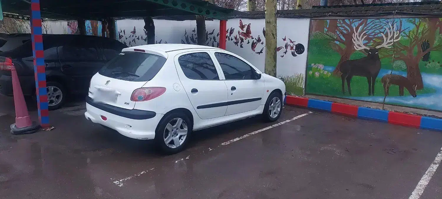 ۲۰۶ تیپ ۵ مدل ۹۴|خودرو سواری و وانت|خوی, |دیوار