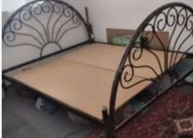 ست تختخواب ومیزآرایشی ومیزتلفن|تخت و سرویس خواب|مسجد سلیمان, |دیوار