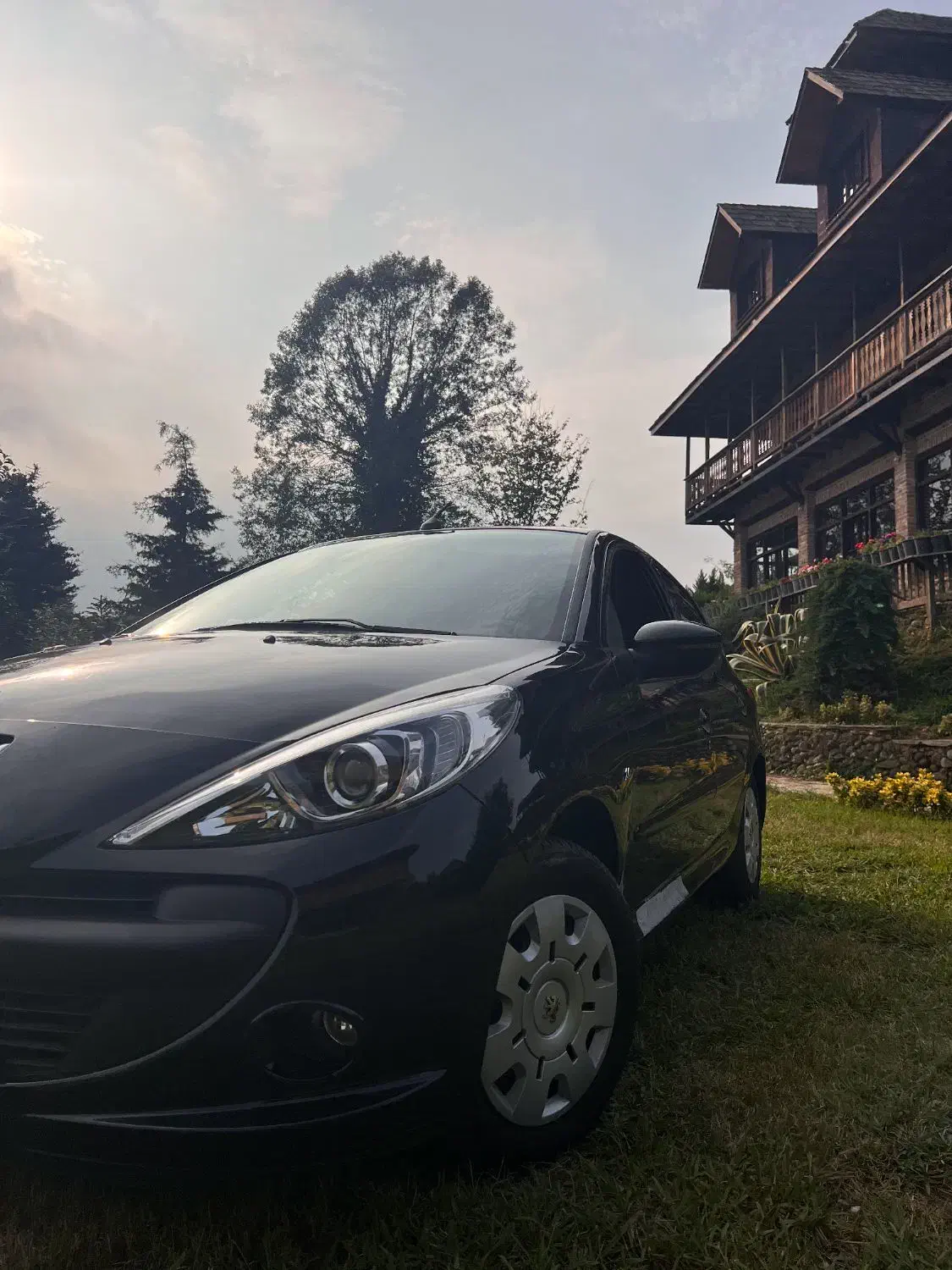 207 مدل 1400 tu5 مشکی|خودرو سواری و وانت|رشت, یخسازی|دیوار