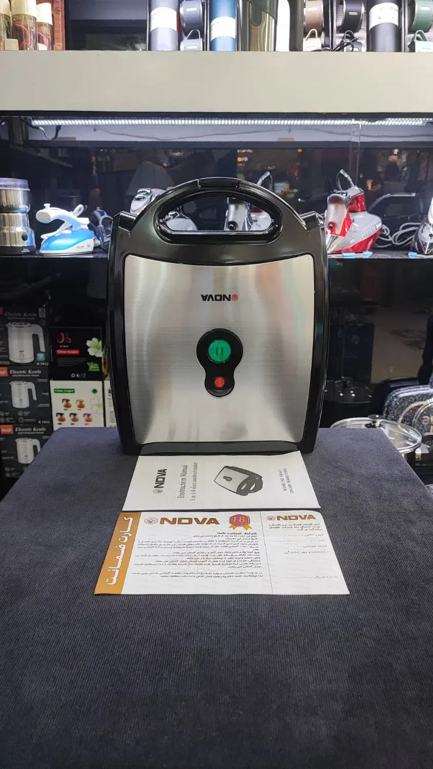 ساندویچ ساز ساندویچ میکر ۳ کاره ندوا NDVA|اجاق گاز و لوازم برقی پختوپز|تبریز, |دیوار