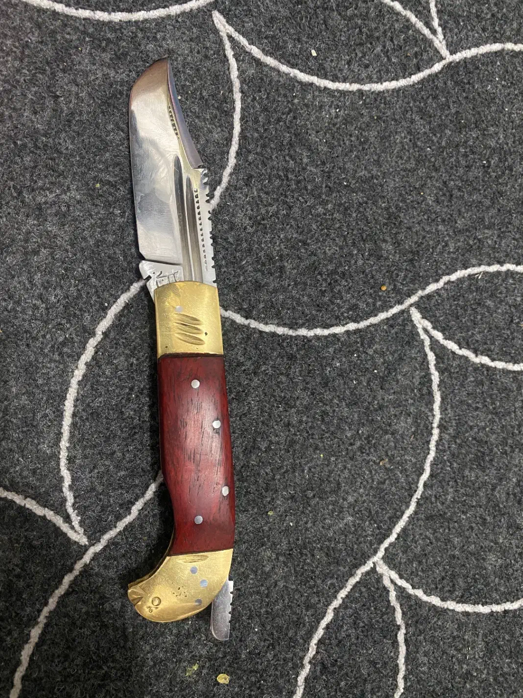 چاقو ضامن دار  زنجان اصل کار استاد بابا خانی|کوهنوردی و کمپینگ|فسا, |دیوار