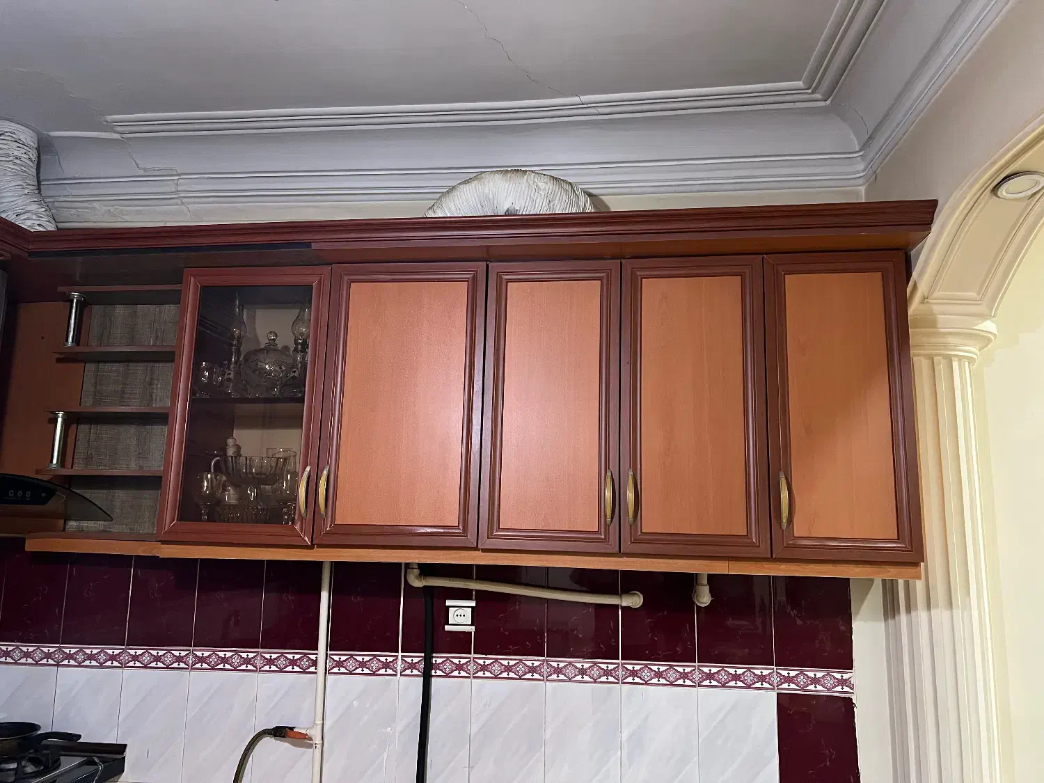 کابینت ام دی اف|آب‌چکان و نظم‌دهنده ظروف|رشت, اسماعیل آباد|دیوار