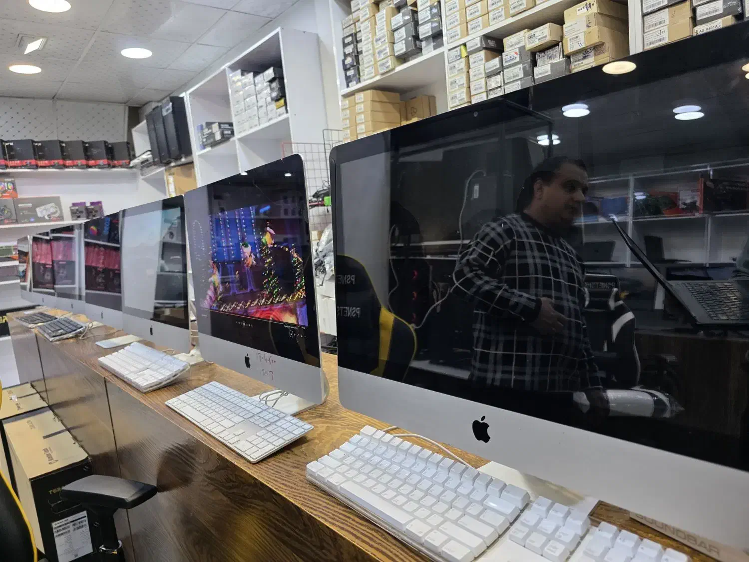 ای مک اپل اسلیم مدل ۱۴۱۸|رایانه رومیزی|اهواز, نادری|دیوار