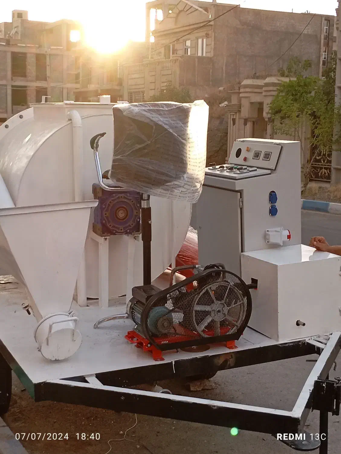 دستگاه فوم بتن تک فاز|ماشین‌آلات صنعتی|پردیس, فاز ۴|دیوار