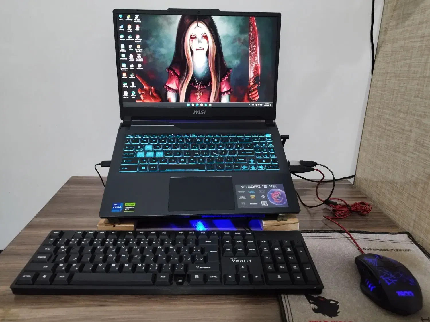 msi cyborg 15|رایانه همراه|کرمانشاه, |دیوار
