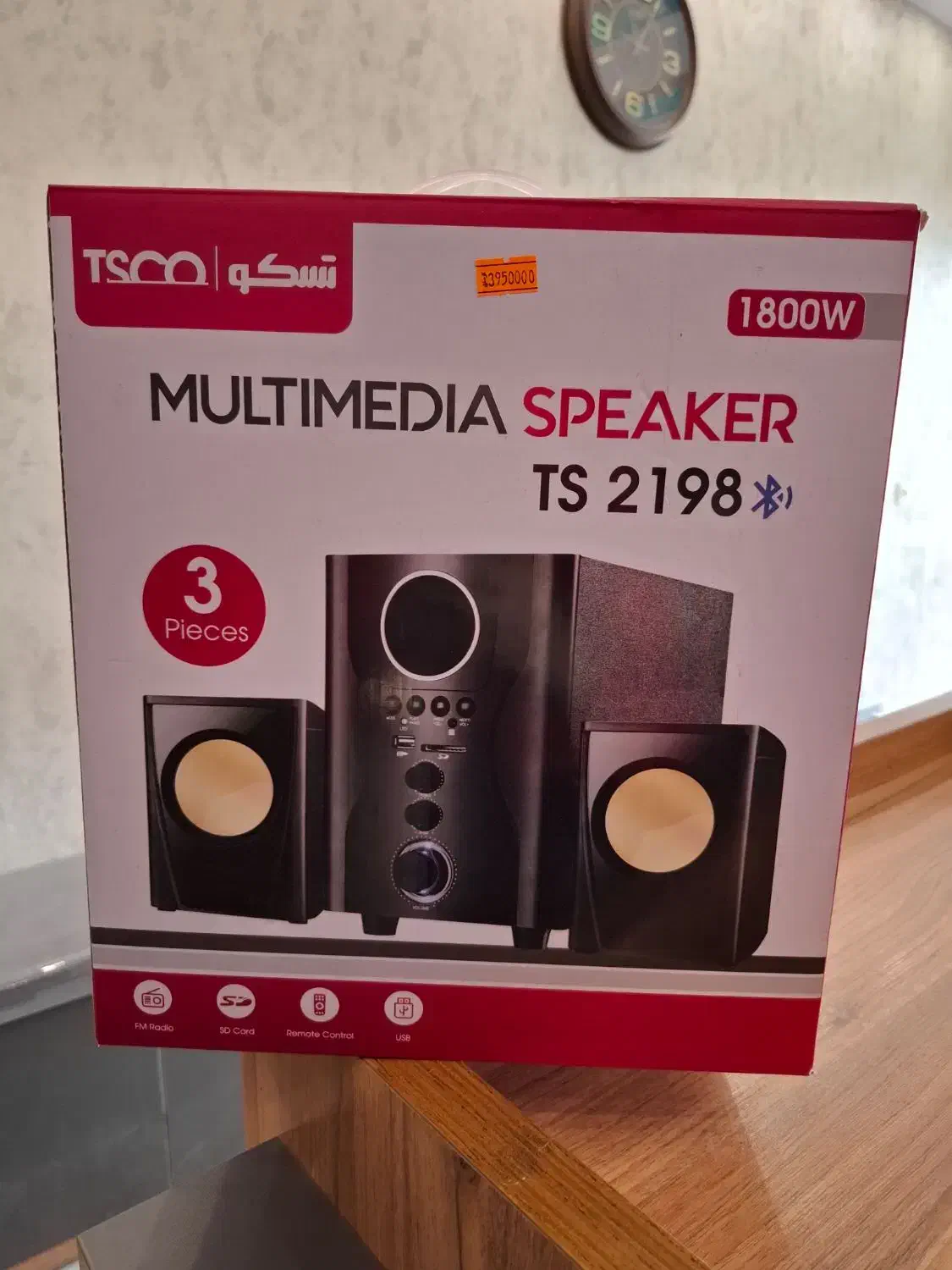 اسپیکر اورجینال سه تیکه تسکو|پخش‌کننده همراه|قم, زنبیل آباد|دیوار