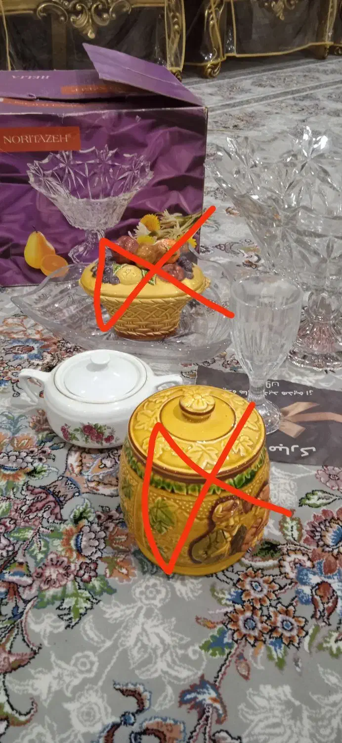 ظرف و ظروف|ظروف سرو و پذیرایی|اهواز, کوی سعدی|دیوار