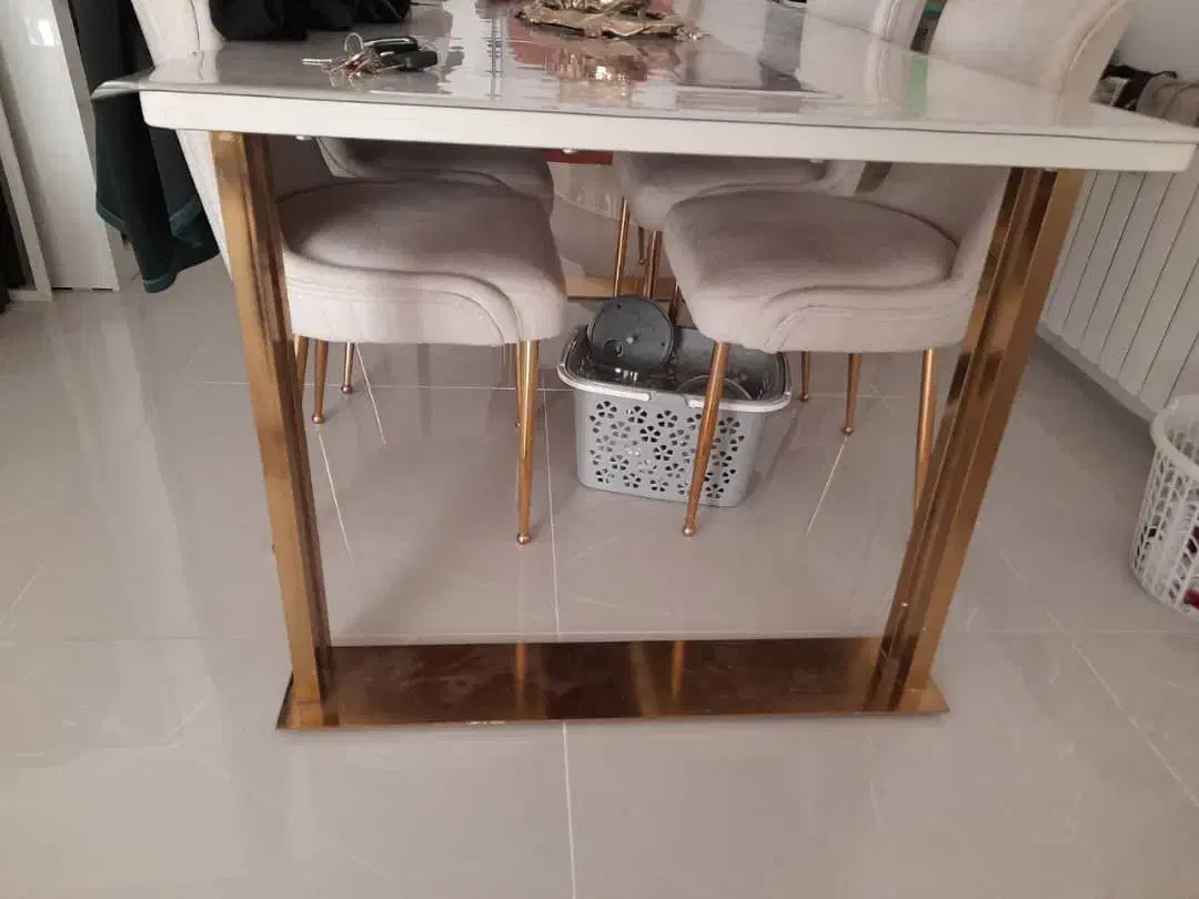 فروش مبل ۸ نفره و میز نهار خوری ۶ نفره|مبلمان خانگی و میز عسلی|رودسر, |دیوار