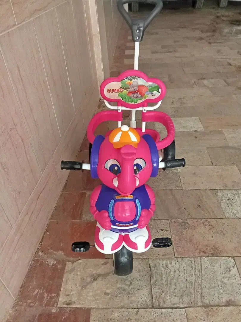 سه چرخه دخترونه موزیکال در حد نو|دوچرخه، اسکیت، اسکوتر|کرج, کرج نو|دیوار