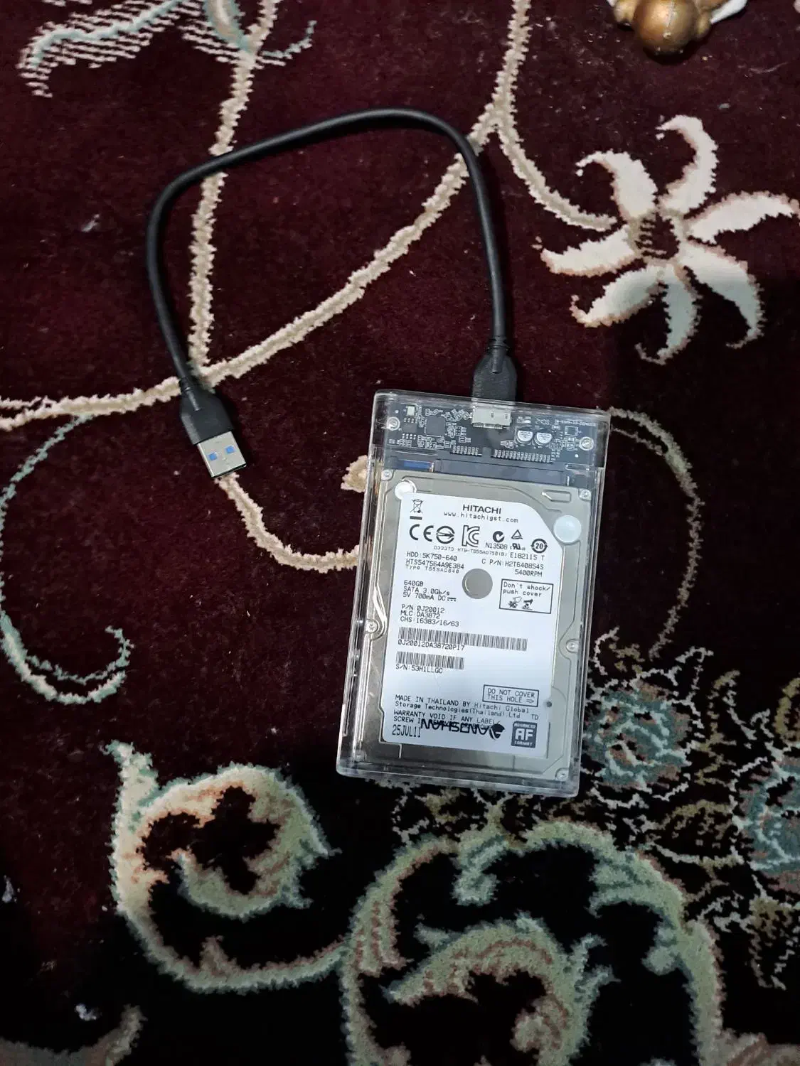 هارد ۶۴۰ گیگ|قطعات و لوازم جانبی رایانه|تربت جام, والفجر|دیوار