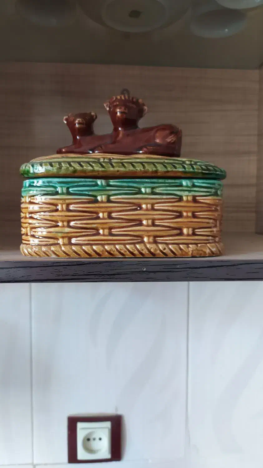 شکلات خوری سفالی|کلکسیون اشیاء عتیقه|کرمانشاه, |دیوار