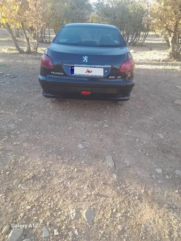 فروش ۲۰۶ اس دی اتومات|خودرو سواری و وانت|شیراز, دارالرحمه|دیوار