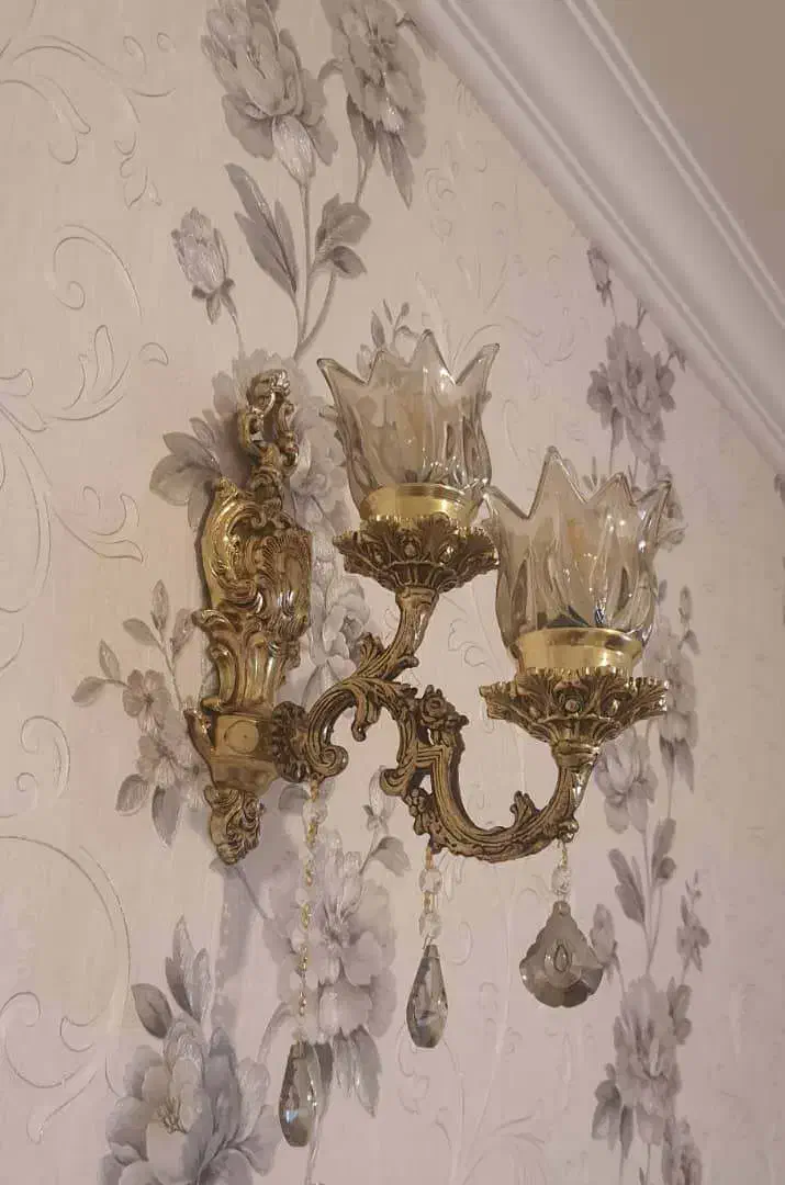 دیوارکوب کریستالی|لوستر و چراغ آویز|مشهد, کوثر|دیوار