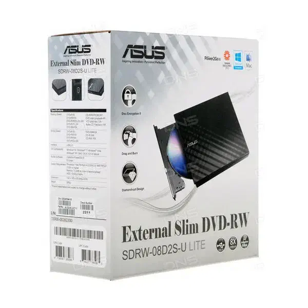 درایور DVD اکسترنال برند معتبر ASUS|قطعات و لوازم جانبی رایانه|نجف‌آباد, امام خمینی|دیوار