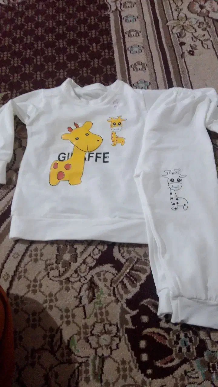 ست کامل پافر و لباس|کفش و لباس بچه|زابل, |دیوار