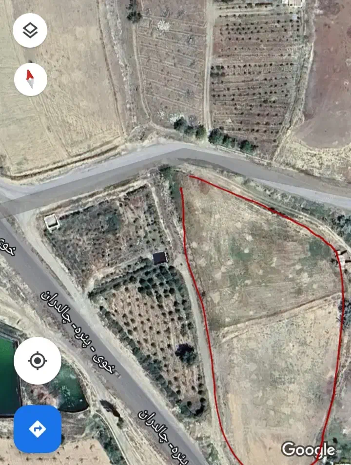 زمین بر جاده اصلی فیرورق چالدران برا فروش|فروش زمین و ملک کلنگی|فیرورق, |دیوار