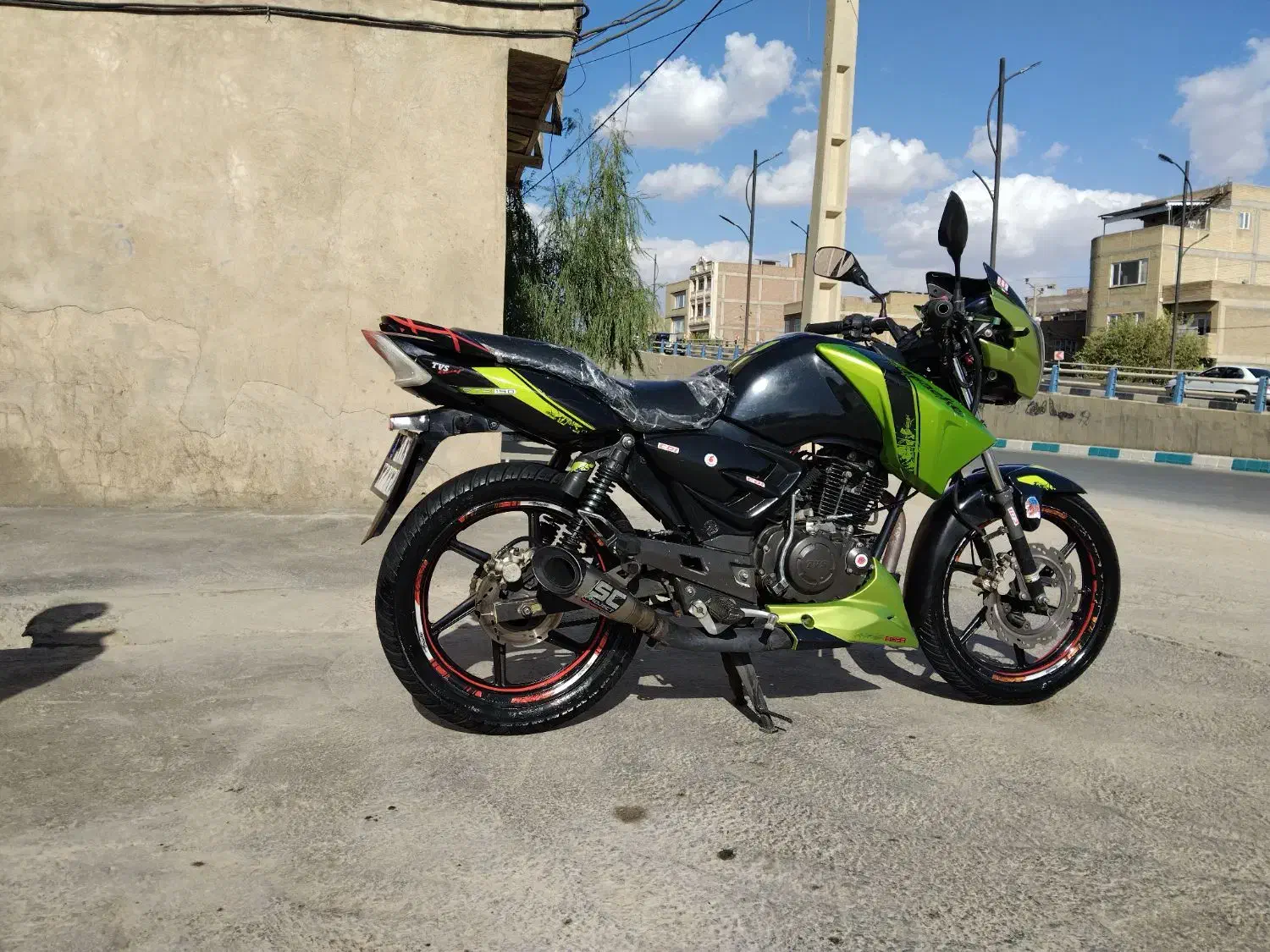 فروش متور اپاچی نیوفیس|موتورسیکلت|بوکان, |دیوار