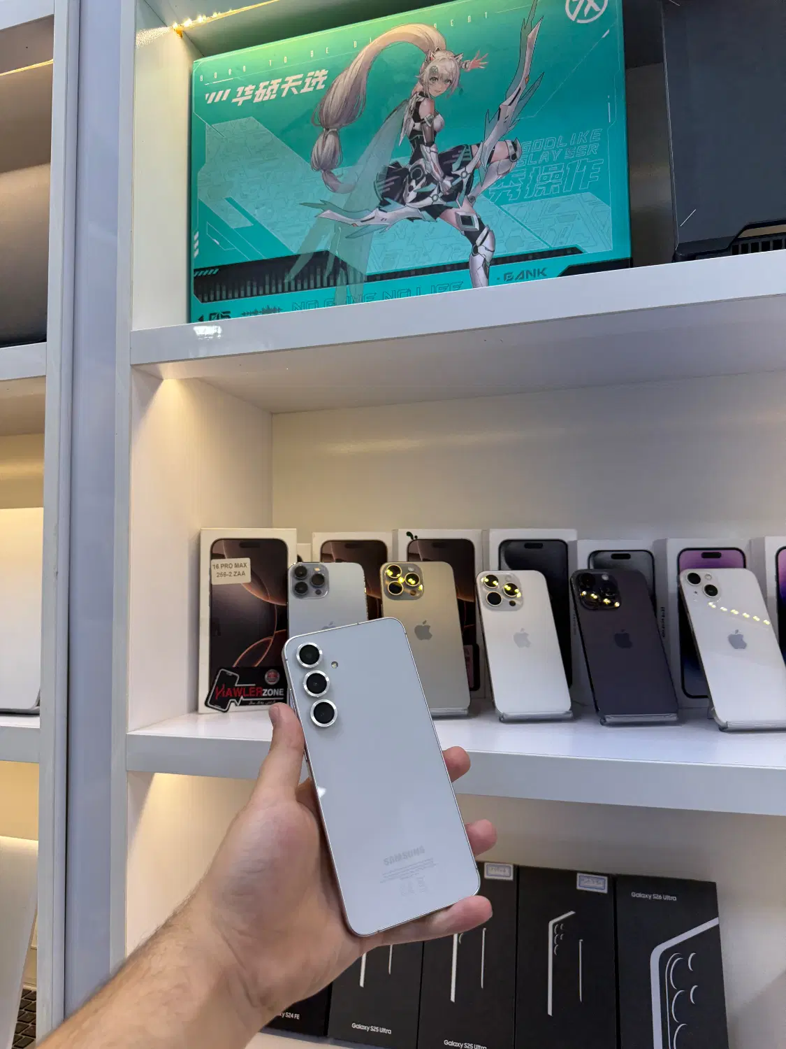 Samsung S24Fe 256/8|موبایل|زنجان, |دیوار