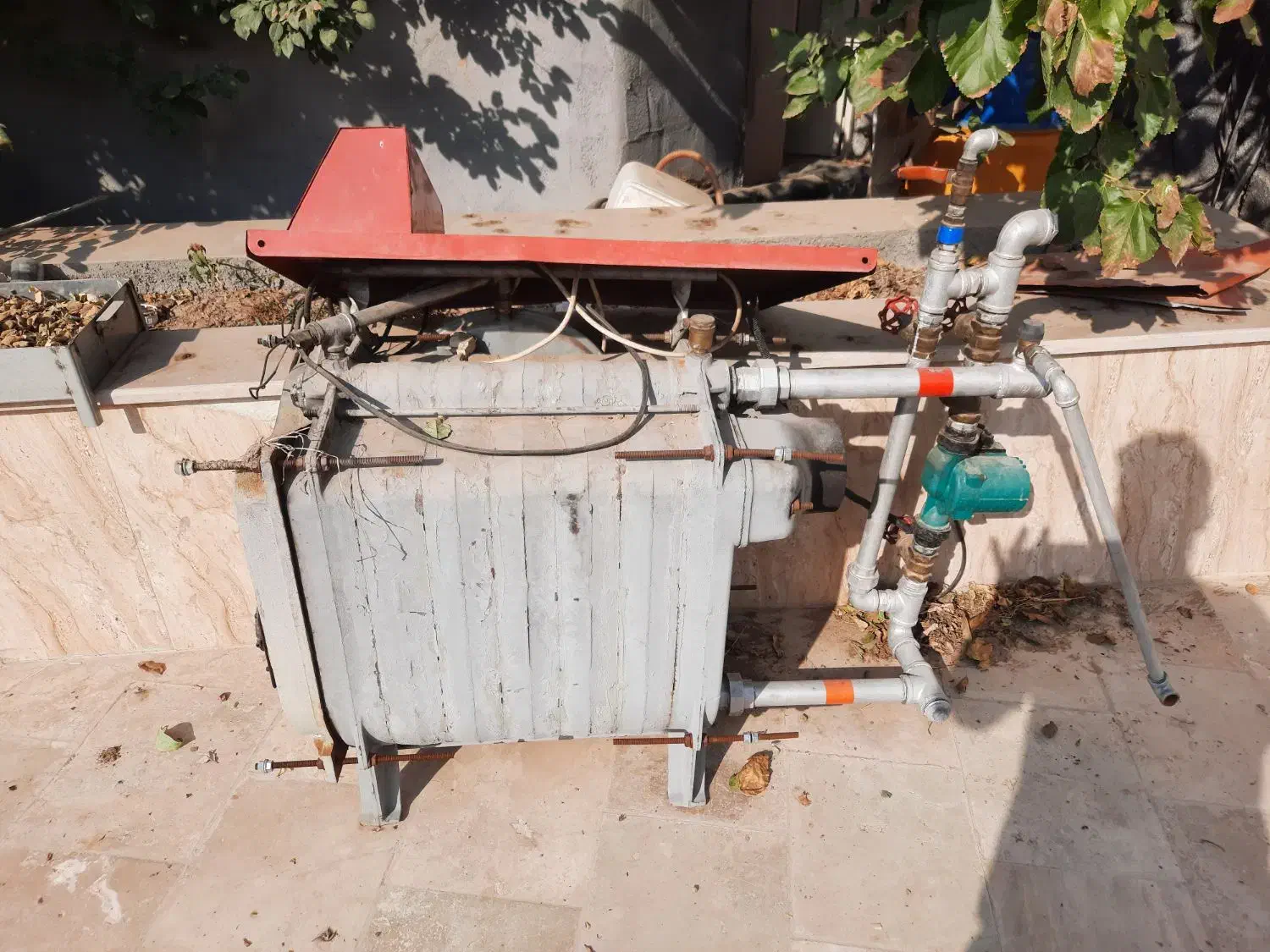 دیگ چدنی موتورخانه سوپر ۷پره شوفاژ کارمدل آذرخش|آبگرمکن، پکیج، شوفاژ|اصفهان, دانشگاه اصفهان|دیوار