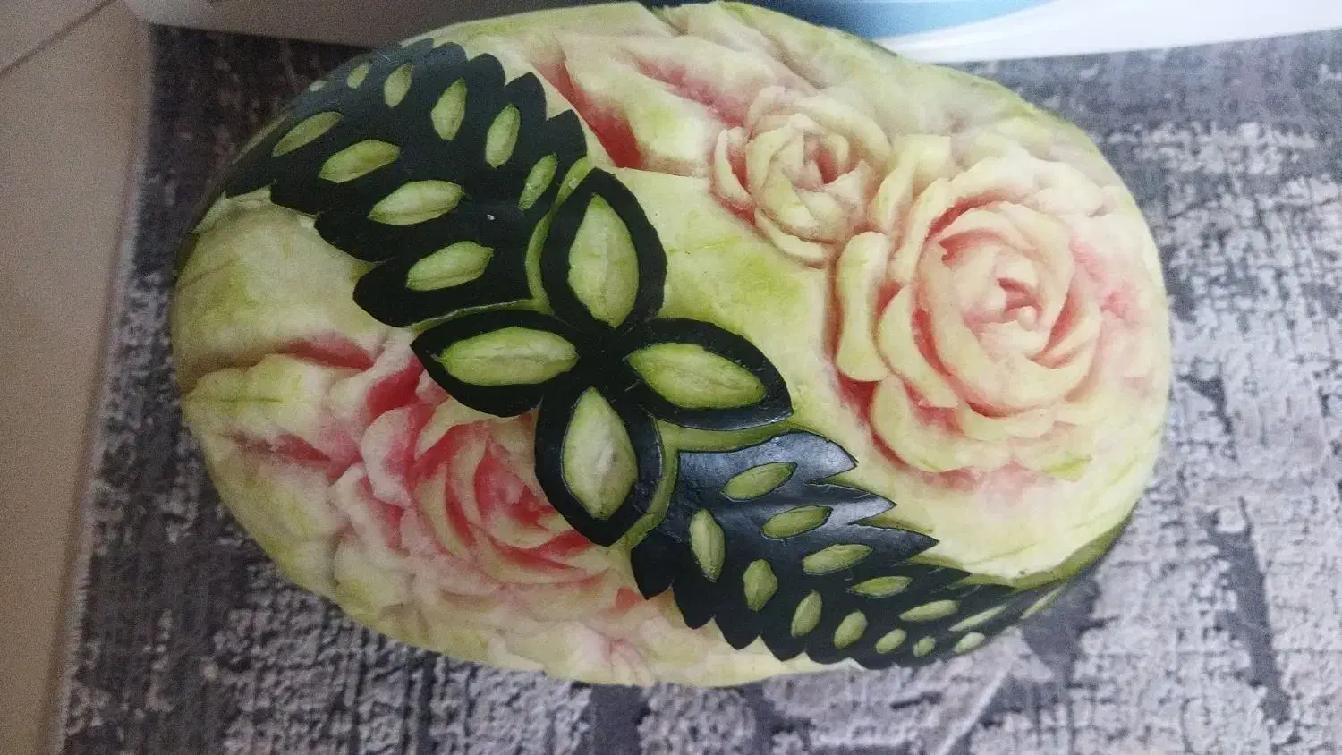 یلدا حکاکی میوه آرایی سبدمیوه آرایی هندوانه کدو|خدمات پذیرایی، مراسم|تهران, مخصوص|دیوار