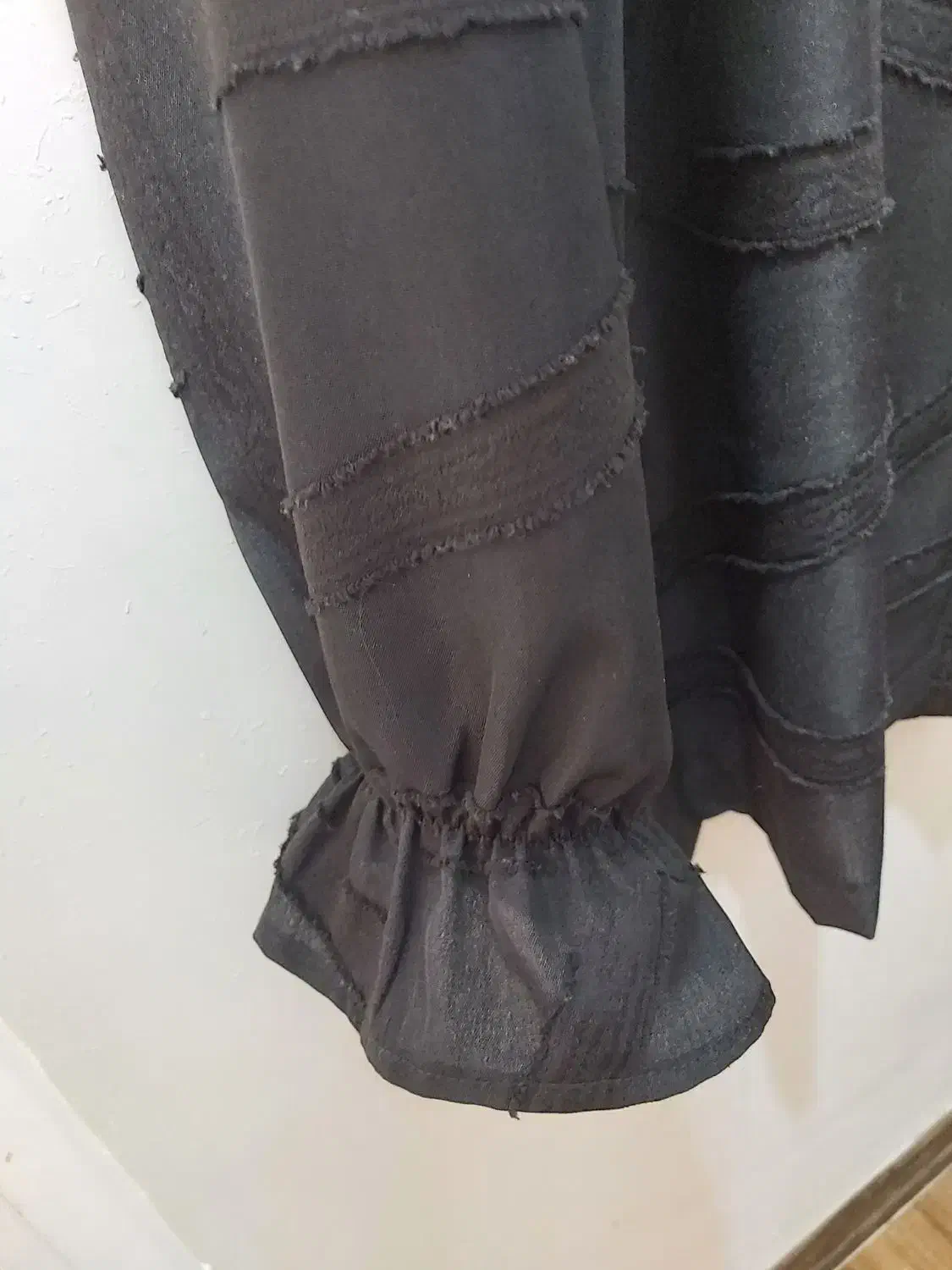 مانتو مشکی بور ۳۰۰|لباس|سیرجان, |دیوار