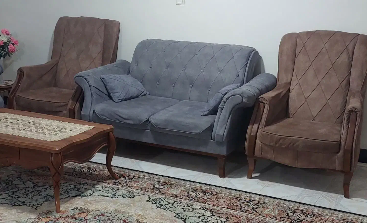 مبل و میز ناهار خوری چستر|مبلمان خانگی و میز عسلی|کوهدشت, |دیوار