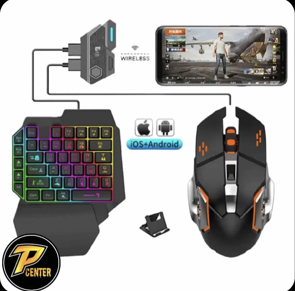 ماوس و کیبورد گیمینگ مدل Mix پاپجی و کالاف دیوتی|قطعات و لوازم جانبی رایانه|قزوین, |دیوار