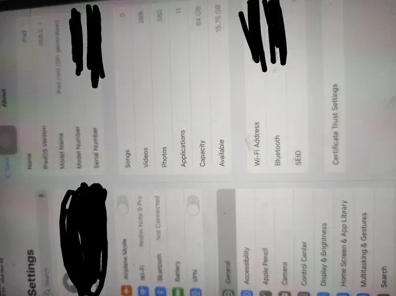 ایپد مینی 64 گیگ رم 4|تبلت|خرمآباد, |دیوار