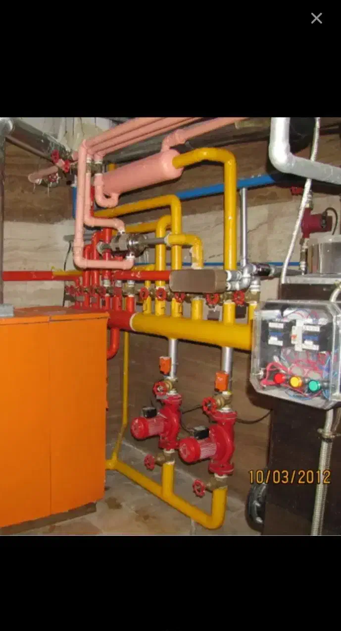 لوله کشی تاسیسات موتورخانه پمپ آب نصب پکیج شیرآلات|خدمات پیشه و مهارت|کرمانشاه, |دیوار