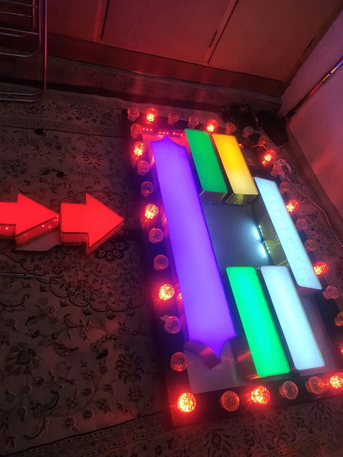 تابلو ال ای دی،ابعاد 150در 90|فروشگاه و مغازه|رباطکریم, رباطکریم|دیوار