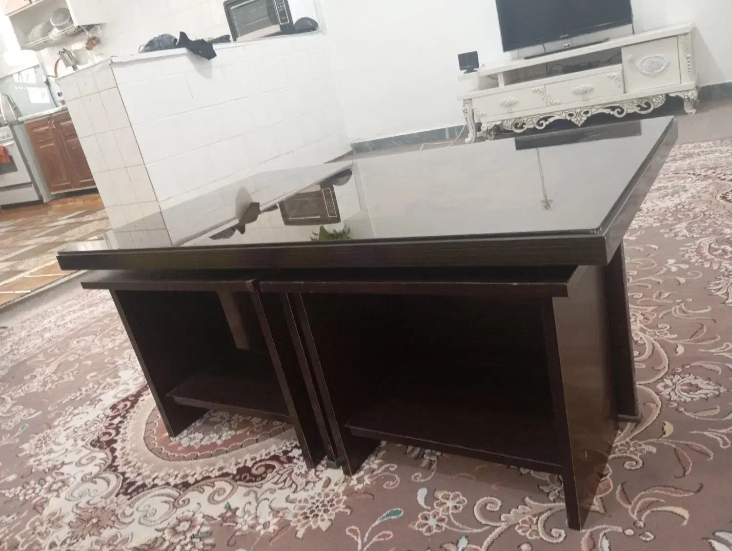 میز عسلی با چهار  تا عسلی|مبلمان خانگی و میز عسلی|شهرکرد, |دیوار
