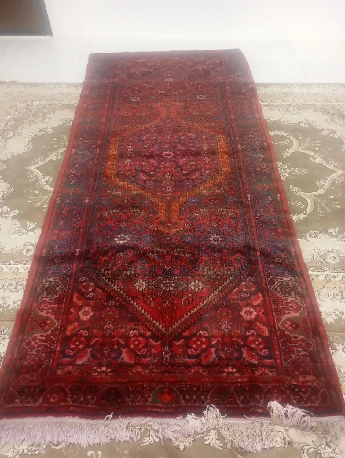 فرش دستبافت|فرش|اقبالیه, |دیوار