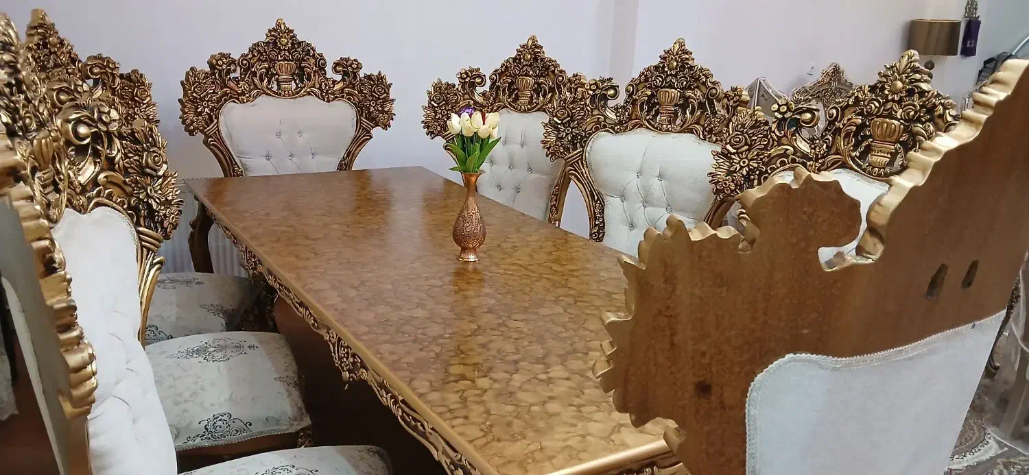 میزغذاخوری|میز و صندلی غذاخوری|خرمدره, |دیوار