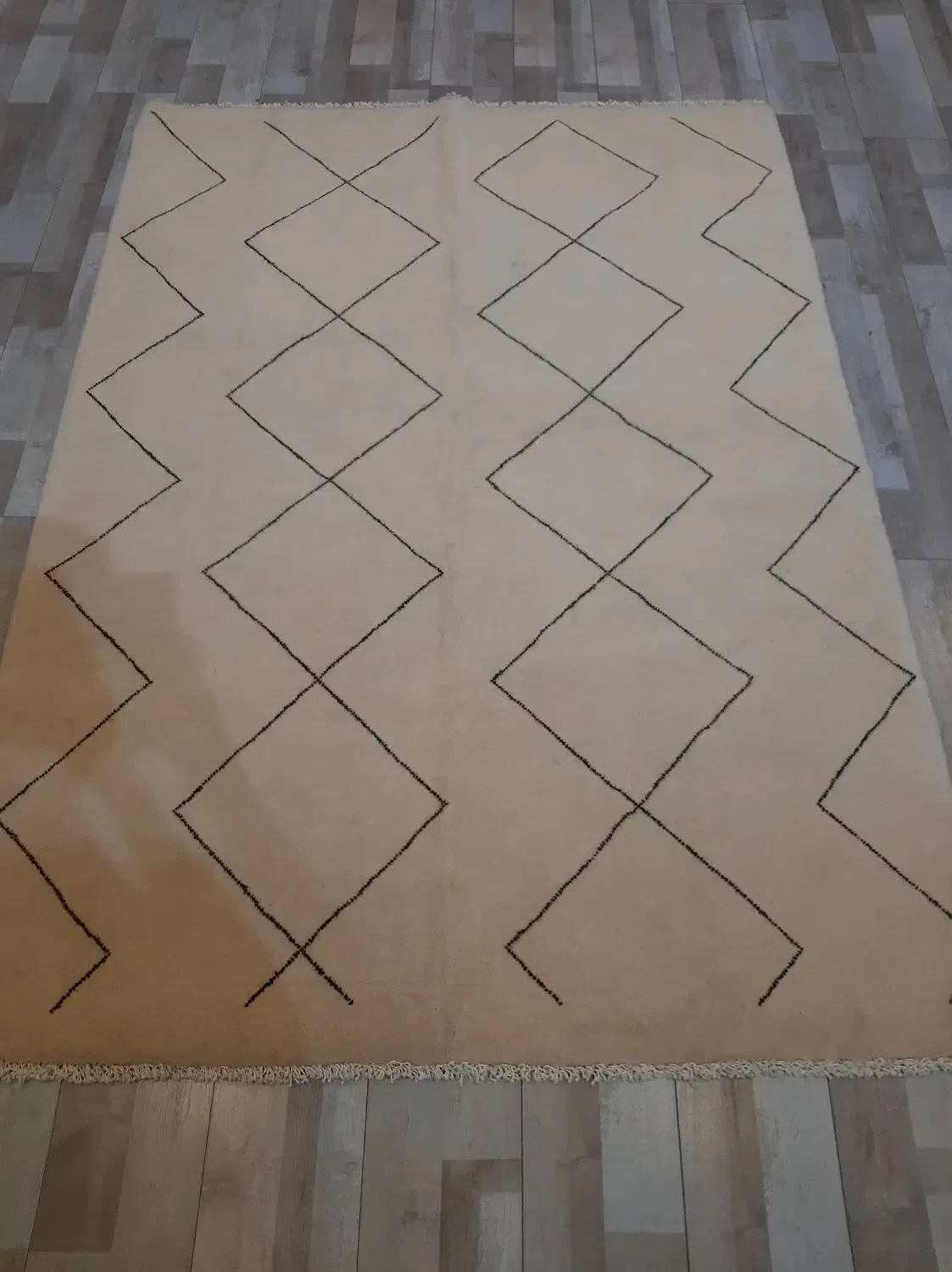 چهار متری گبه شیراز پشم و رنگ طبیعی پرز بلند نرم|گلیم، جاجیم، گبه|تهران, حر|دیوار