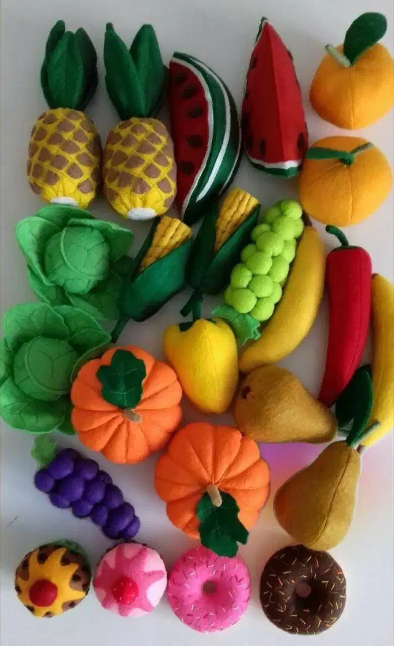 انواع ست های نمدی اتاق کودک جهیزیه و...|صنایع دستی و سایر لوازم تزئینی|قم, باغ اشرافی|دیوار